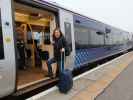 Sabine in der Inverness Station (30. Mai)