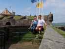 Sabine und ich Stirling Castle (30. Mai)