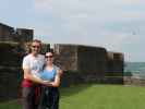 Ich und Sabine im Stirling Castle (30. Mai)