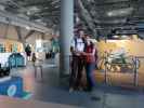 Ich und Sabine im Glasgow Science Centre (31. Mai)