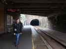 Sabine in der Exhibition Centre Station in Glasgow (31. Mai)