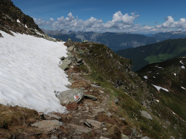 Weg 26 zwischen Gilfert und Graukopf