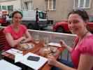 Carmen und Sabine im Restaurant Odysseus