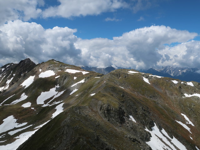 von der Seeblesspitze Richtung Südwesten (10. Juni)