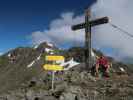 Ich auf der Grafmartspitze, 2.720 m (10. Juni)