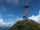 Ich auf der Seeblesspitze, 2.628 m (10. Juni)