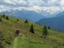 Christoph und Gudrun am Weg 19 zwischen Misljoch und Isslboden (10. Juni)