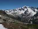 Dreiherrnspitze von der ehemaligen Neugersdorfer Hütte aus (16. Juni)