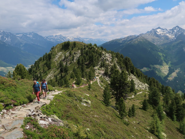 Weg 18 zwischen Seewassernock und Kleinem Nock