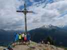 Christian, Sigrid, ich, Leonie und Daniel am Kleinen Nock, 2.227 m