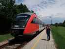 Sabine im Bahnhof Urschendorf