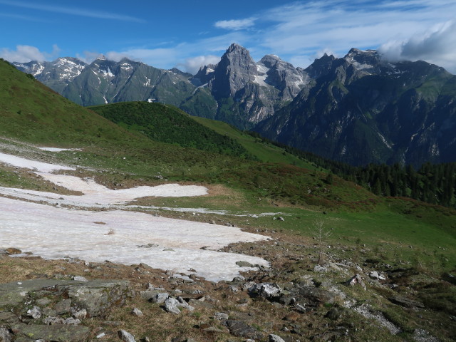 Weg 34A zwischen Edelweißhütte und Lotterscharte