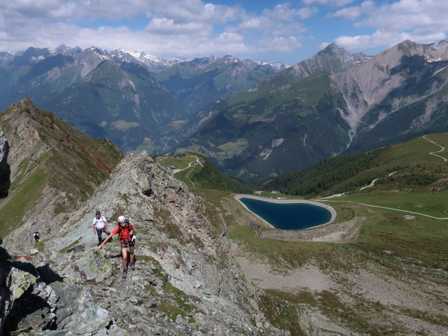 Josef, Erich und Marion zwischen Bunköpfl und Rotenkogel