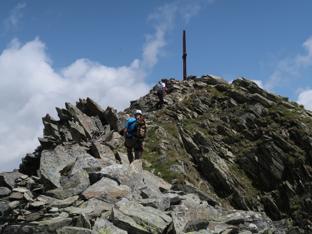 Frank und Erich zwischen Bunköpfl und Rotenkogel