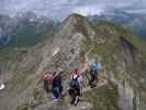 Josef, Sonja und Frank am Weg 515 zwischen Rotenkogel und Gorner