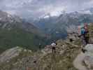 Josef, Erich und Frank am Weg 515 zwischen Gorner und Cimaross