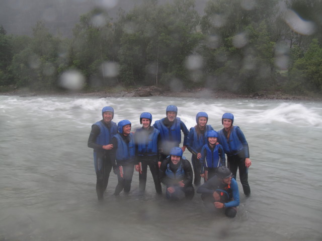 Ich, Michaela, Sonja, Josef, Alexander, Miriam, Moritz, ? und Evelyn