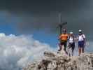 Ich, Sonja und Josef am Monte Averau, 2.649 m