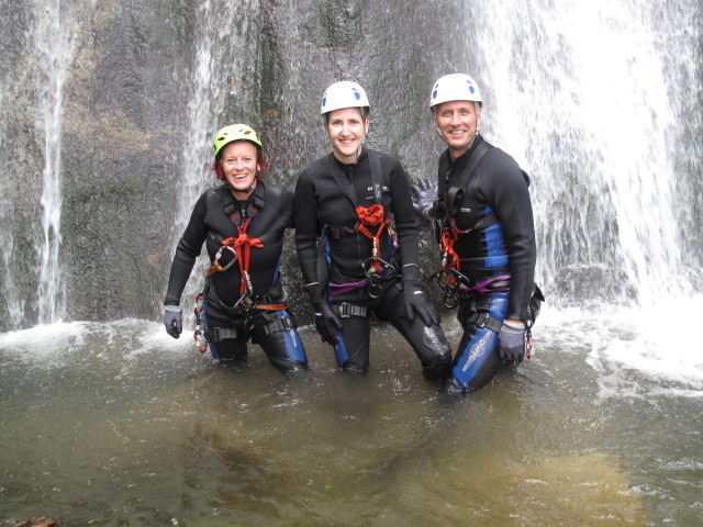Michaela, Sonja und Frank