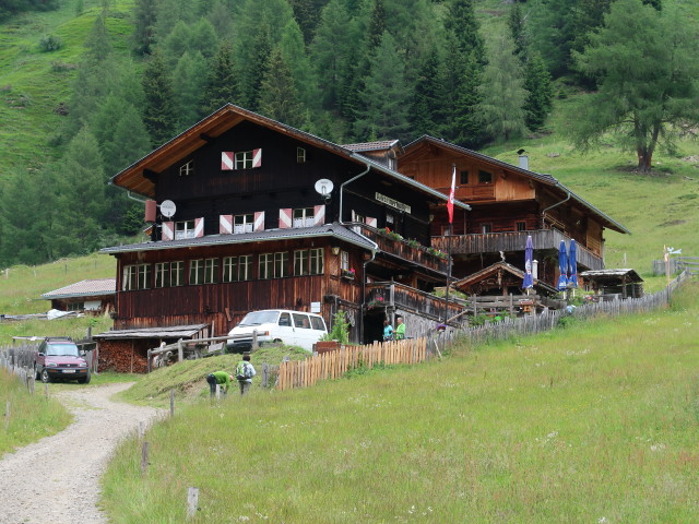 Volkzeiner Hütte, 1.884 m (8. Juli)