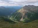 Winkeltal vom Villgrater Joch aus (7. Juli)