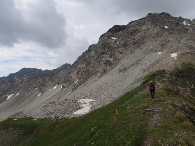 Carmen zwischen Hörnligrat und Tschirpen-Klettersteig