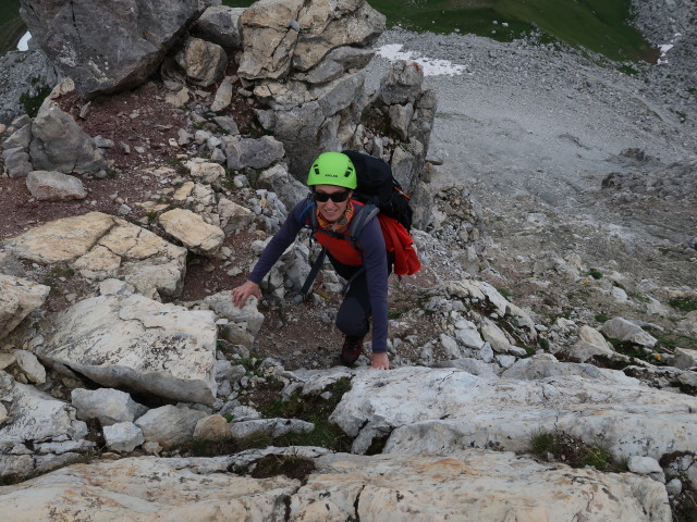 Carmen zwischen Hörnligrat und Tschirpen-Klettersteig