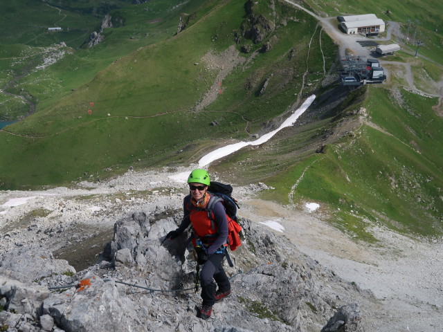 Tschirpen-Klettersteig: Carmen