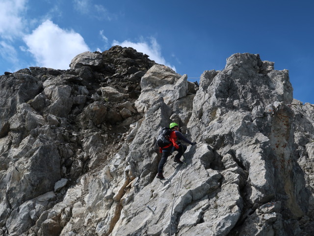 Tschirpen-Klettersteig: Carmen