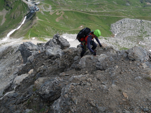 Carmen zwischen Tschirpen-Klettersteig und Tschirpen