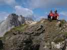 Carmen und ich am Tschirpen, 2.728 m