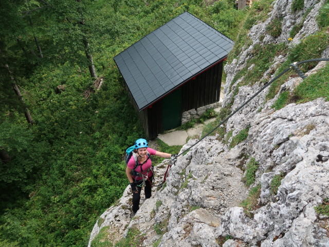 Turmstein-Klettersteig: Sabine