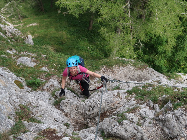 Turmstein-Klettersteig: Sabine