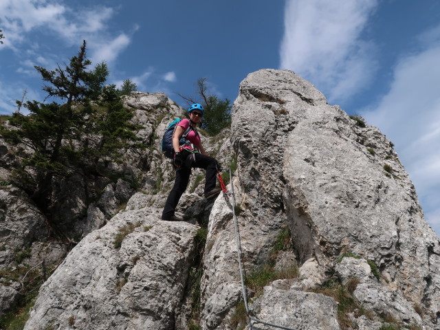 Turmstein-Klettersteig: Sabine