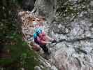 Sabine in der Weichtalklamm