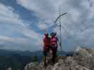 Ich und Sabine am Turmstein, 1.416 m