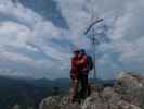 Ich und Sabine am Turmstein, 1.416 m