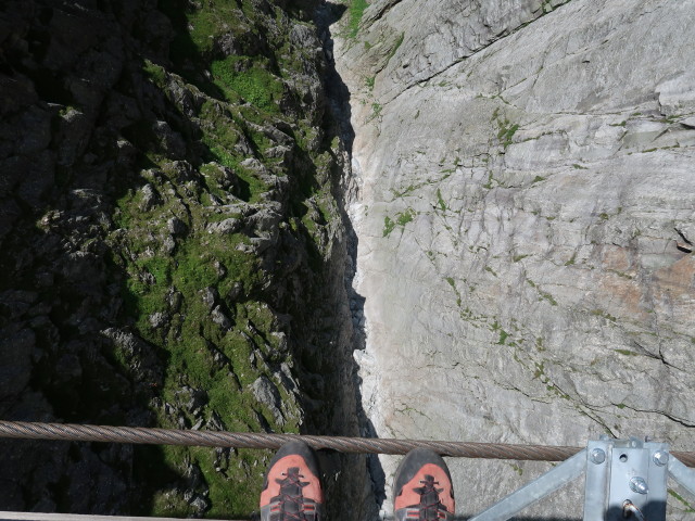 Ich auf der Salbitbrücke, 2.400 m (27. Juli)
