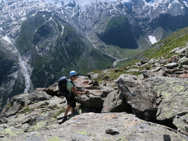 Marisa zwischen Chüeplanggenchelen und Flüestafel (27. Juli)