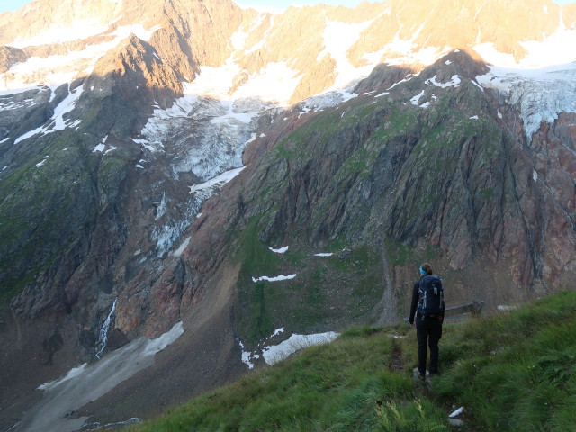 Marisa zwischen Chelenalphütte und Hinter Röti (29. Juli)