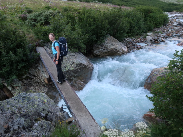 Marisa bei der Chelenreuss (29. Juli)