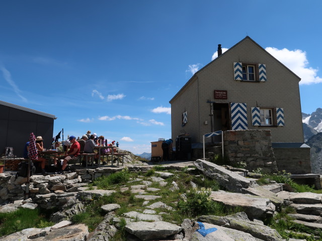 Dammahütte, 2.439 m (29. Juli)