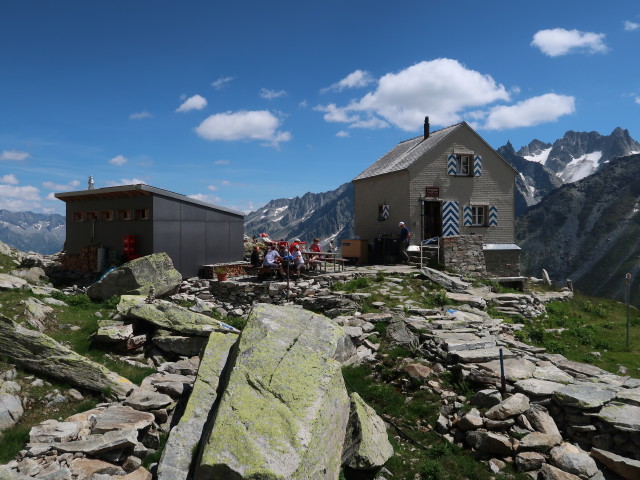 Dammahütte, 2.439 m (29. Juli)