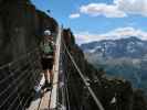 Marisa auf der Salbitbrücke, 2.400 m (27. Juli)