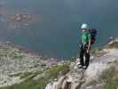 Marisa zwischen Krokodil-Klettersteig und Bergseehütte (28. Juli)