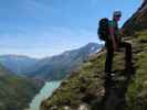 Marisa zwischen Chelenreuss und Moosstock-Klettersteig (29. Juli)