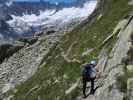 Marisa zwischen Moosstock-Klettersteig und Dammahütte (29. Juli)