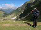 Marisa am Staudamm des Göscheneralpsees, 1.797 m (29. Juli)