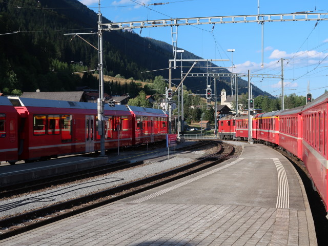 Bahnhof Disentis/Mustér, 1.130 m