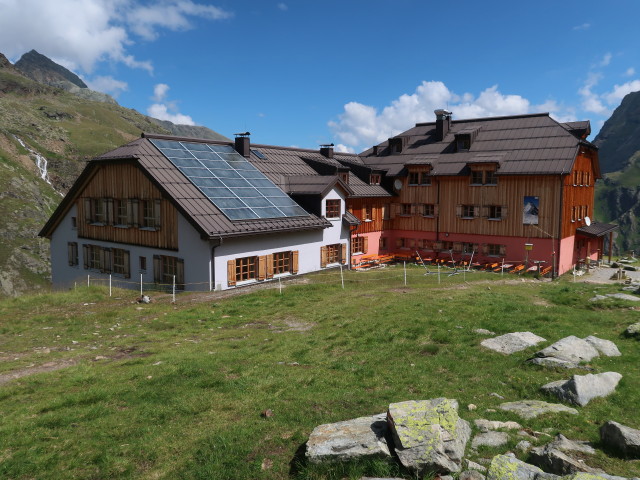 Taschachhaus, 2.432 m (3. Aug.)